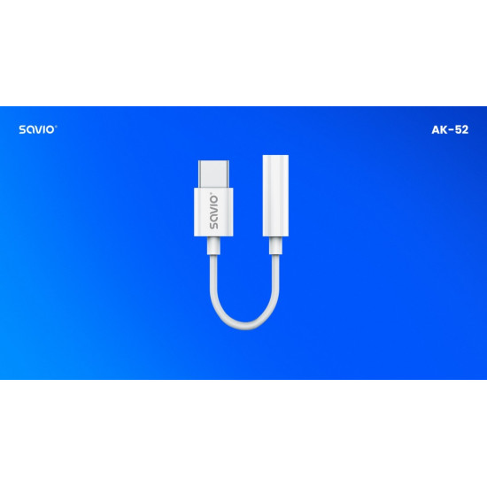 Adapter USB-C - Mini Jack 3,5 mm, Samsung, AK-52
