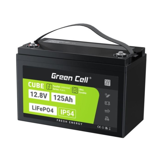 Akumulator LiFePO4 125Ah 12V/12.8V 1600Wh 