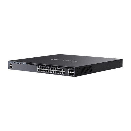Przełącznik SG6428XHP switch zarządzalny 24 porty gigabitowe PoE+ 4 sloty SFP+ 10G 