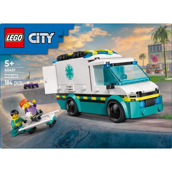 Klocki City 60451 Karetka pogotowia 