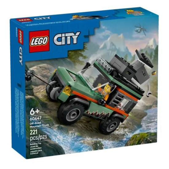 Klocki City 60447 Górska ciężarówka terenowa 4x4 