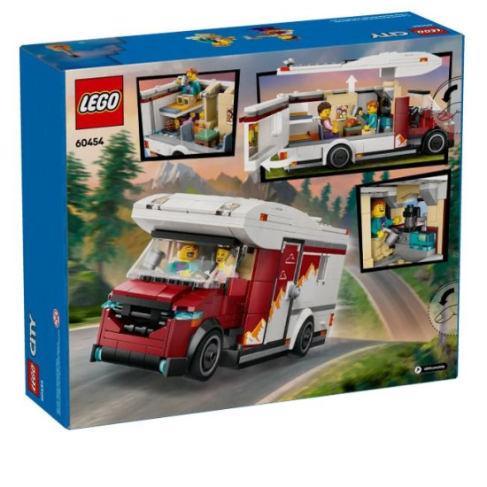 Klocki City 60454 Wakacyjny kamper pełen przygód 