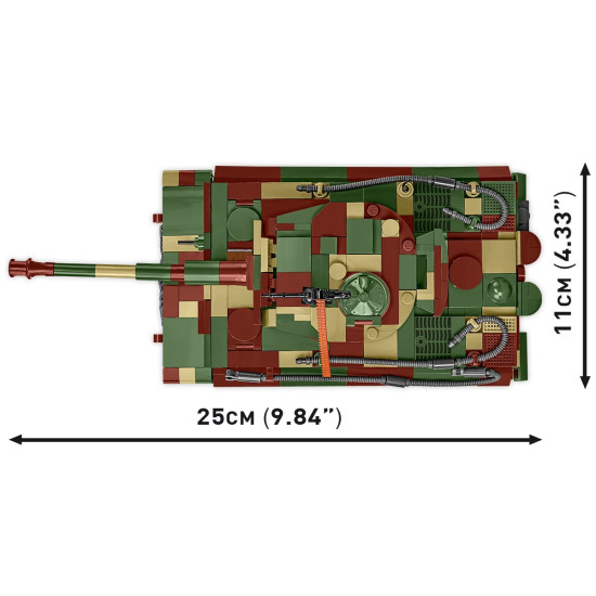 Klocki Pz.Kpfw. VI Tiger Ausf. E 870 klocków 