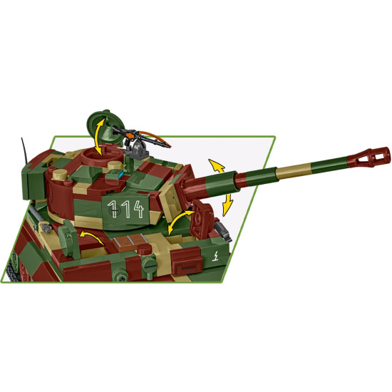 Klocki Pz.Kpfw. VI Tiger Ausf. E 870 klocków 