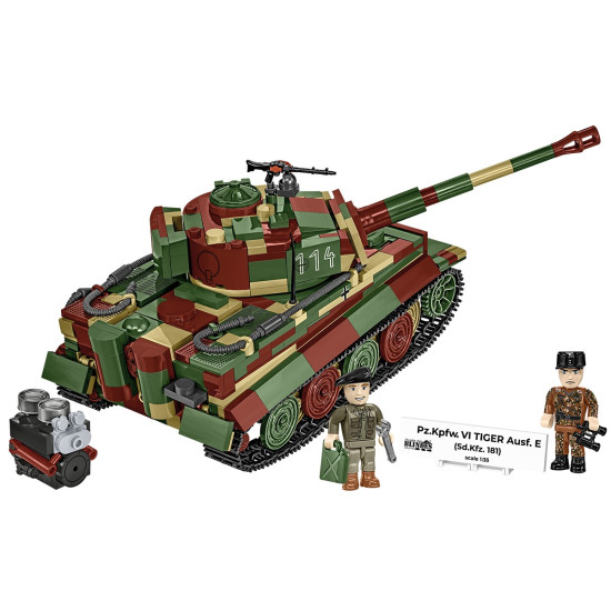 Klocki Pz.Kpfw. VI Tiger Ausf. E 870 klocków 