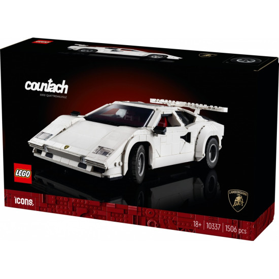 Klocki Technic 10337 Lamborghini Countach 5000 Quattrovalvole 