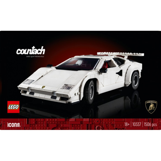 Klocki Technic 10337 Lamborghini Countach 5000 Quattrovalvole 