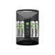 Ładowarka Pro + Power Plus AA 4szt.