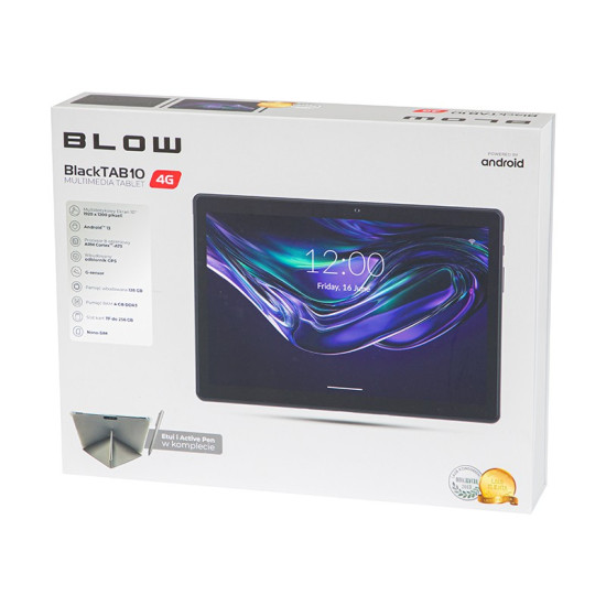 Tablet BlackTAB10 4/128GB 4G LTE 10 cali Czarny