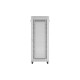 Szafa instalacyjna rack stojąca 19 cali 42U 800x1000 drzwi perforowane LCD szara (Flat pack)