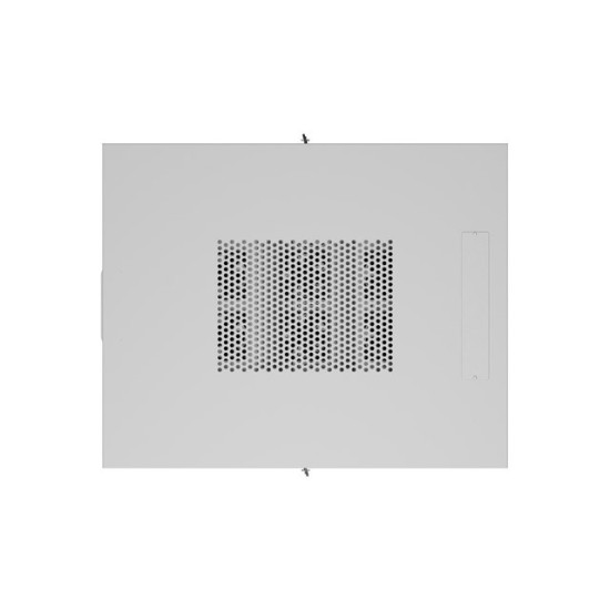Szafa instalacyjna rack stojąca 19 cali 42U 800x1000 drzwi perforowane LCD szara (Flat pack)