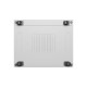 Szafa instalacyjna rack stojąca 19 cali 42U 800x1000 drzwi perforowane LCD szara (Flat pack)
