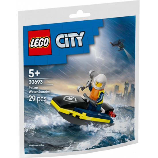 Klocki City 30693 Policyjny skuter wodny 