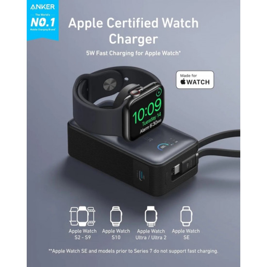 Powerbank Apple Watch MagGo 10000mAh czarny