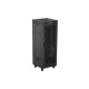 Szafa instalacyjna rack stojąca 19 cali 32U 600x600 drzwi perforowane LCD czarna (Flat pack)