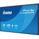 Monitor 43 cale LH4364UHS-B1AG 24/7,VA,ANDROID14,4K,500cd,4000:1,2xHDMI,USB-C,RJ45, RS-232c, IR, 2x10W, 2xUSB, UCHWYT ŚCIENNY 
