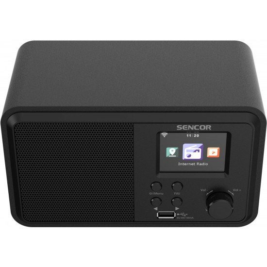 Radio Internetowe Moc 4W, WiFi,FM,DAB+,USB,Wys LCD 
