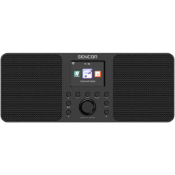 Radio Internetowe  Moc 2x10W,WiFi,FM,DAB+,USB, wys.LCD 