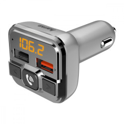 Transmter FM z bluetooth z ładowarką 18W 