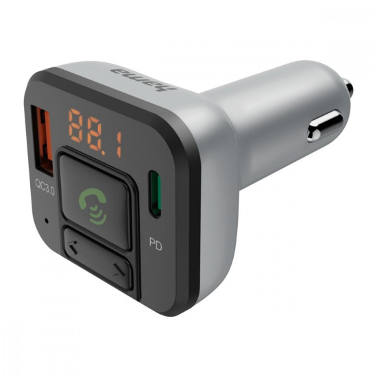 Transmiter FM z bluetooth i ładowarką 20W 