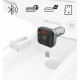 Transmiter FM z bluetooth i ładowarką 20W 