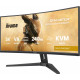 Monitor G-Master 34 cale GCB3486WQSCP-B1,VA,UWQHD,240HZ,1500R,500cd,21:9, USB-C dock 95W, RJ45, 2x5W
