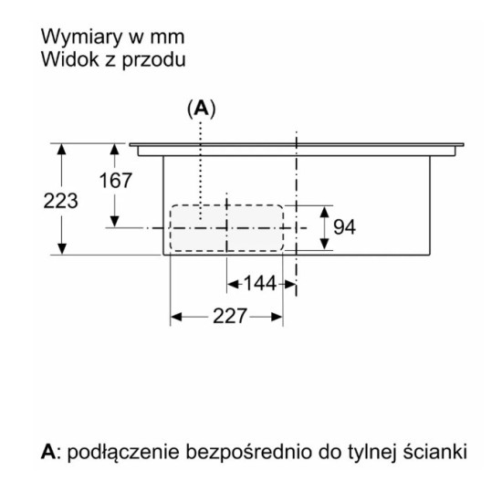Płyta indukcyjna z wbudowanym wyciągiem PVS611B16E