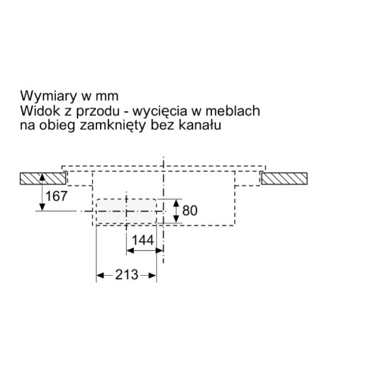 Płyta indukcyjna z wbudowanym wyciągiem PVS611B16E
