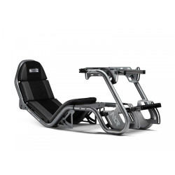 Kokpit symulatora wyścigów F-GT Pro Formula and GT szary 