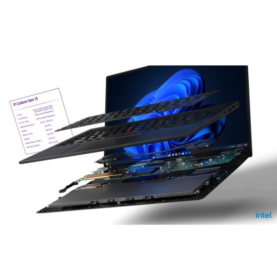 Ultrabook Thinkpad X1 Carbon G13 21NS004NPB W11Pro Ultra 7  258V/32GB/1TB/INT/14.0 WUXGA/Touch/Black/3YRS Premier Support + CO2 Offset 