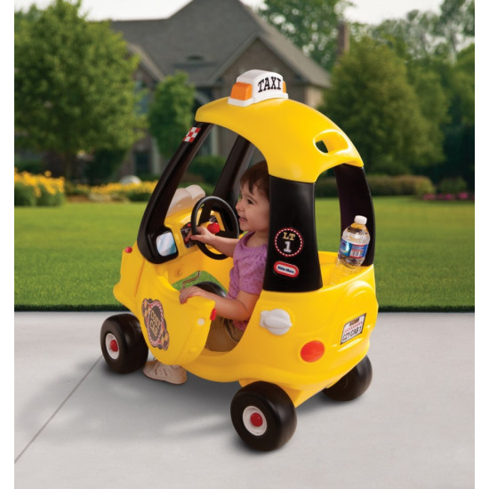 Samochód Cozy Coupe żółta Taxi