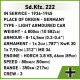 Klocki Sd.Kfz 222 502 klocki