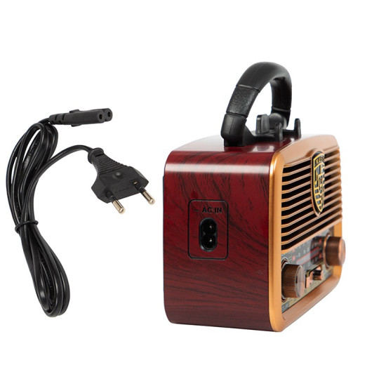 Radio przenośne analogowe RA10 AM/FM solarne