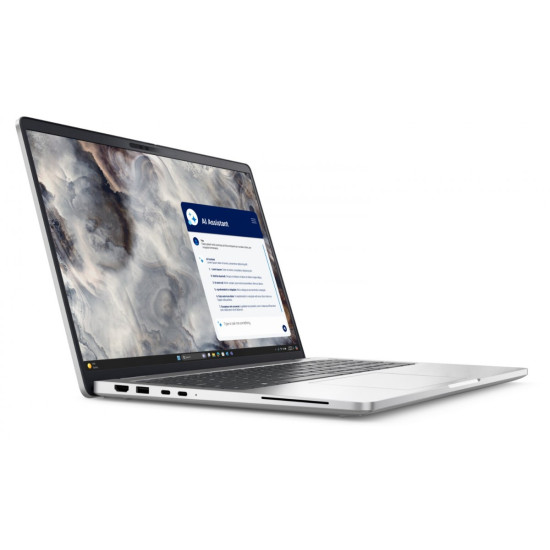 Laptop Dell Pro 16 Plus PB16250 W11P Ultra 7 268V/32GB/512GB CL25/16.0 FHD+/Arc/FgrPr&SmtCd/FHD/IRCam/Mic/WWAN Ready+BT/BcklKb/3C/vPro/3YPS Aluminum