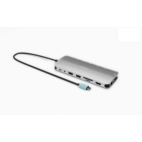 Stacja dokująca USB-C Metal Nano 3x Display Dock 2x HDMI 1x USB-C video Power Delivery 140W