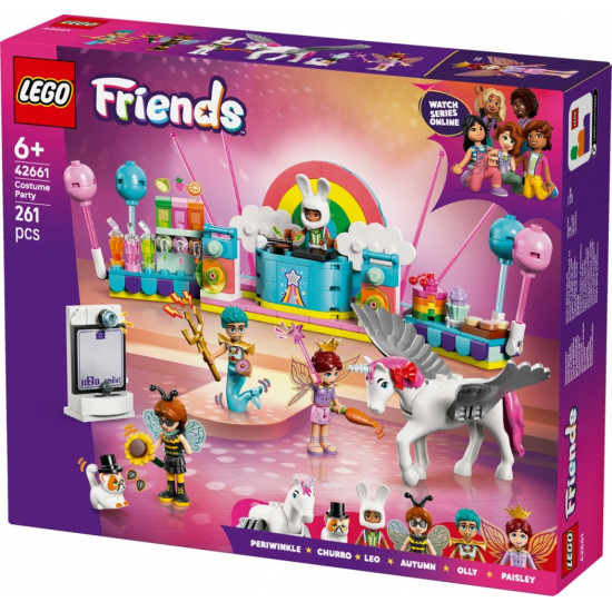 Klocki Friends 42661 Bal przebierańców z jednorożcem i wróżką 