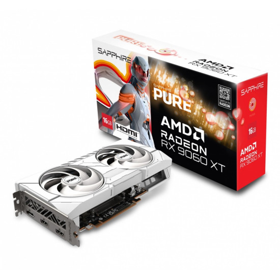 Karta graficzna Radeon RX 9060 XT PURE 16GB GDDR6 128bit DP/2HDMI