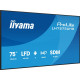 Monitor 75 cali LH7575UHS-B2AG,24/7,IPS,ANDROID.11,4K, WiFi, iiSignage2, FailOver, EShare, 24/7, full daisy chain 