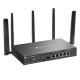 Brama sieciowa gigabitowa ER706WP-4G Omada 4G+ Cat6 AX3000 VPN 4-Port PoE+ 1× Gigabit SFP WAN/LAN, 1× Gigabit RJ45 WAN, 4× Gigabit WAN/LAN ER706WP-4G 