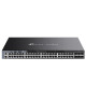 Przełącznik Omada 48-Port Gb Stackable Lite L3 Managed with 4 PORT: 24× Gigabit RJ45 Ports, 4× 10G SFP+ Slots, RJ45/USB Type C Console Port