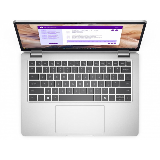 Laptop Dell Pro 13 Plus PB13250 W11P Ultra 5 236V/16GB/512GB CL25/13.3 FHD+/Arc/FgrPr&SmtCd/FHD/IRCam/Mic/WLAN only+BT/BcklKb/3C/vPro/3YPS Silver