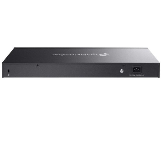 Przełącznik zarządzalny Omada 24-PortGb Stackable Lite L3 with 4 PORT: 24× Gigabit RJ45 Ports, 4× 10G SFP+ Slots, RJ45/USB Type C Console Port