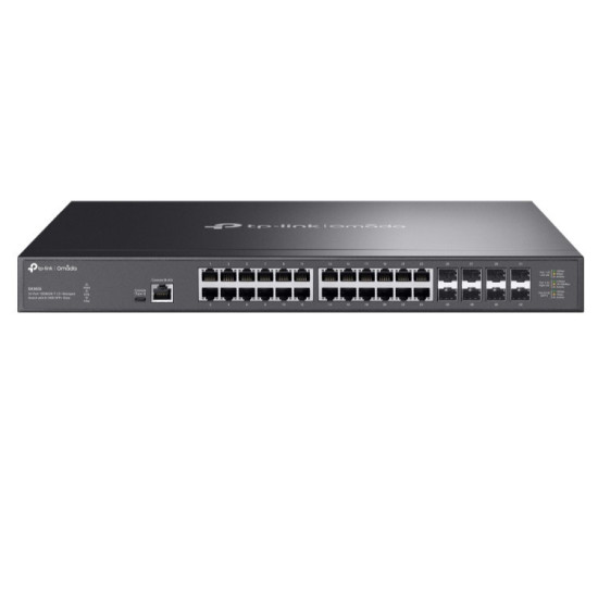 Przełącznik zarządzalny Omada 24-Port 10GBASE-T L2+ with 8 10GE SFP+ Slots