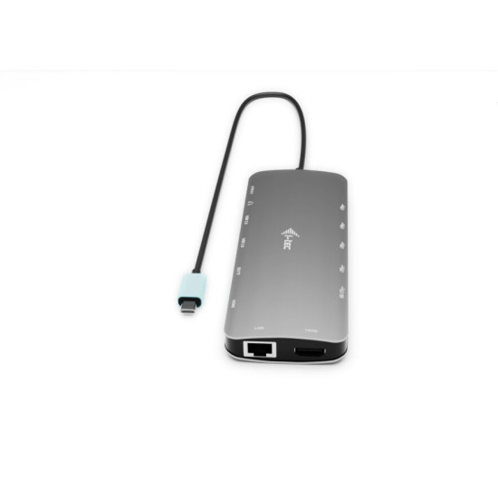 Stacja dokująca USB-C Metal Nano 3x Display Dock 2x HDMI 1x USB-C video Power Delivery 140W + i-tec Universal Charger 140 W 