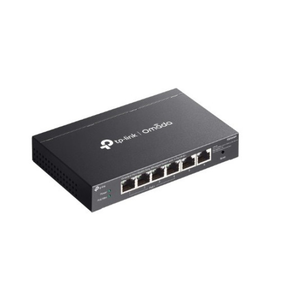 Przełącznik Omada 6-PortGB Easy Managed Switch with 4-Port PoE+ PORT: 4× Gigabit PoE+ Ports, 2x Gigabit Non-PoE Ports SPEC