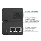 Injector Adapter Omada 2.5G PoE+  PORT: 1× 2.5G PoE Port, 1× 2.5G Non-PoE Port