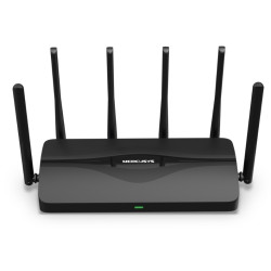 Router BE9300 Mercusys Tri-Band Wi-Fi 7 SPEED: 574 Mbps at 2.4 GHz + 2880 Mbps at 5 GHz + 5760 Mbps at 6 GHz MR47BE