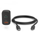 Ładowarka samochodowa USB-C do laptopa 65W