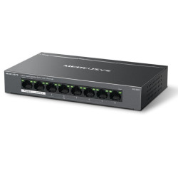 Przełącznik Mercusys 8-Port Gigabit Desktop Switch with 7× Gigabit PoE+ Ports, 1× Gigabit Non-PoE Ports