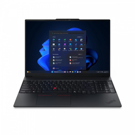 Laptop ThinkPad E16 G3 21SR0070PB W11Pro Ultra 5 225U/16GB/512GB/INT/16.0 WUXGA/Black/1YR Premier Support + CO2 Offset 